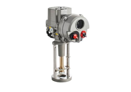 Straight stroke electric actuator