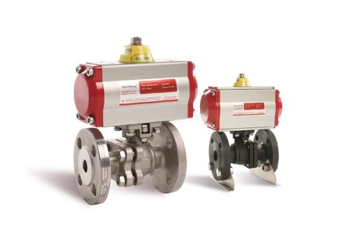2PC flange ball valve