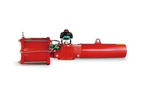 Heavy duty scotch yoke pneumatic actuator