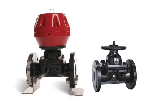 Basic-Lined metal diaphragm valve